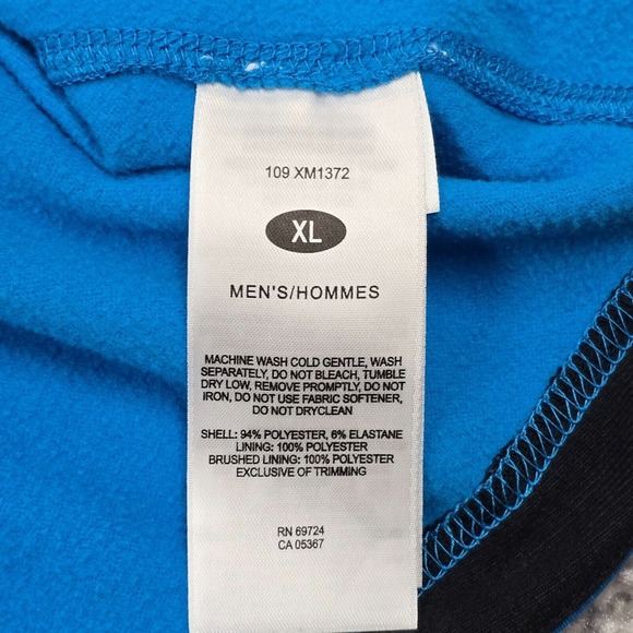 Columbia Vest Mens Extra Large Blue Omni Shade Highroad Cycling Sports Full Zip - Picture 6 of 11